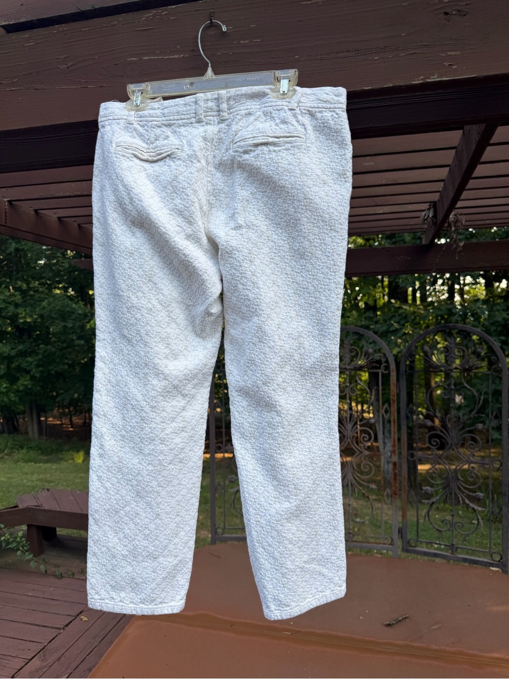 Daughters of the Liberation Anthropologie Women’s Textured Pants- Size 14 - Picture 3 of 6